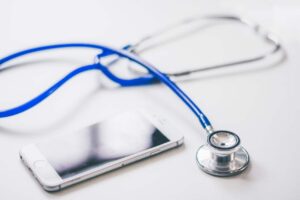 Stethoscope with iphone