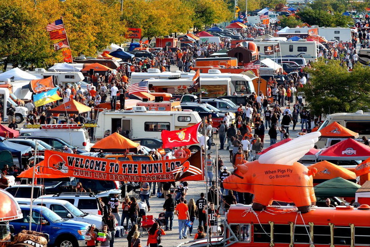Cleveland tailgate lot
